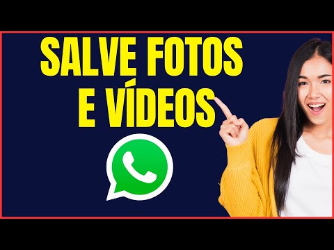 COMO SALVAR FOTOS E VÍDEOS DO WHATSAPP NA GALERIA