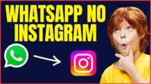 COMO COMPARTILHAR O LINK DO WHATSAPP NO INSTAGRAM