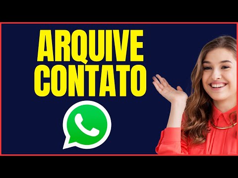 COMO ARQUIVAR UM CONTATO NO WHATSAPP