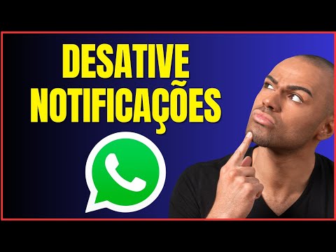 COMO PARAR DE RECEBER NOTIFICAÇÕES DE GRUPO NO WHATSAPP