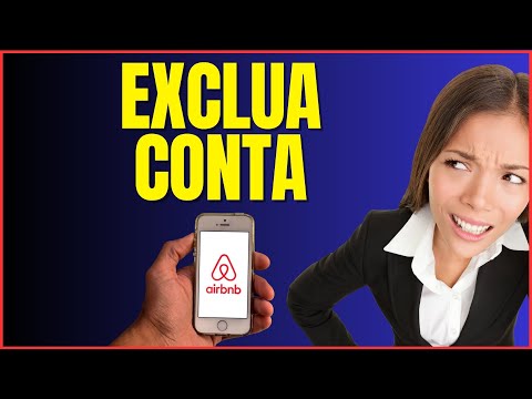 COMO EXCLUIR CONTA AIRBNB