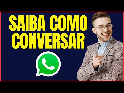 COMO CONVERSAR COM ALGUÉM NO WHATSAPP