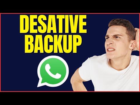 COMO CANCELAR BACKUP DO WHATSAPP