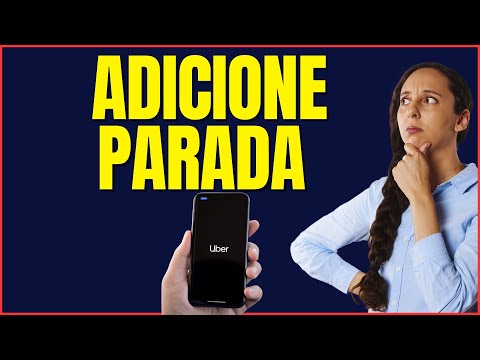 COMO ADICIONAR PARADA NO UBER