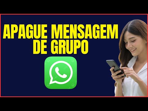 COMO APAGAR MENSAGEM DE GRUPO NO WHATSAPP