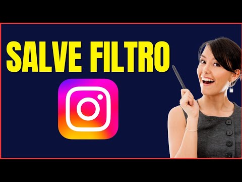 COMO SALVAR FILTRO DO INSTAGRAM