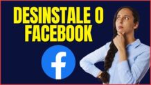 COMO DESINSTALAR O FACEBOOK TEMPORARIAMENTE