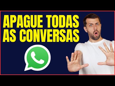 COMO APAGAR TODAS AS CONVERSAS DO WHATSAPP 4