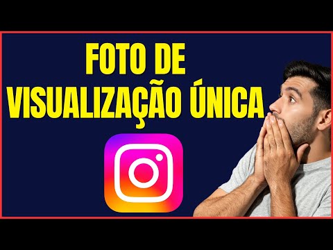 COMO MANDAR FOTO DE VISUALIZAÇÃO ÚNICA NO INSTAGRAM
