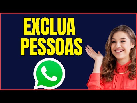COMO APAGAR PESSOAS DO WHATSAPP