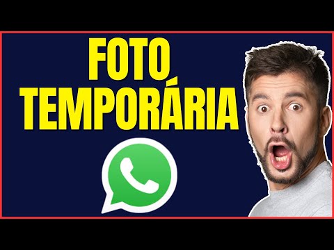 COMO MANDAR FOTO TEMPORÁRIA NO WHATSAPP