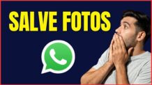 COMO SALVAR FOTO DO WHATSAPP