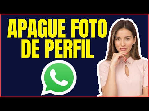 COMO APAGAR A FOTO DO PERFIL DO WHATSAPP