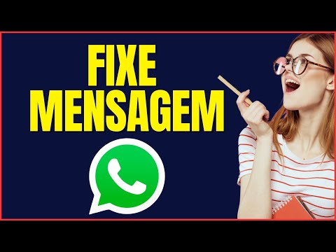 COMO FIXAR MENSAGEM NO WHATSAPP