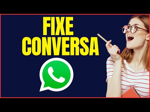 COMO FIXAR CONVERSA NO WHATSAPP