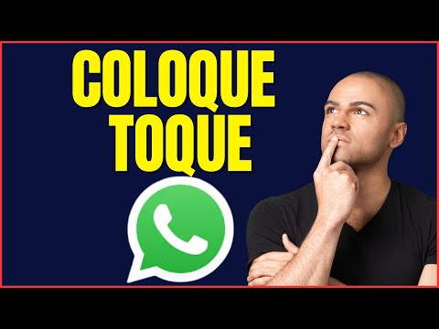 COMO COLOCAR TOQUE NO WHATSAPP