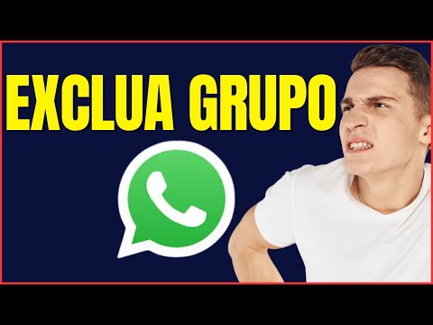 COMO EXCLUIR GRUPO DO WHATSAPP