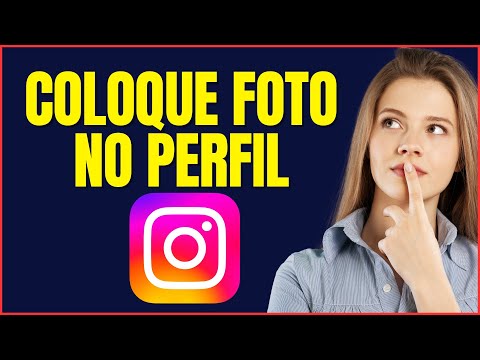 COMO COLOCAR FOTO NO PERFIL DO INSTAGRAM