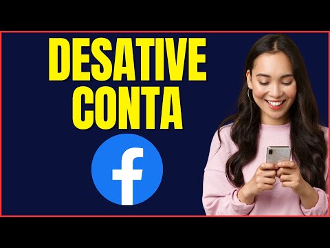 COMO DESATIVAR CONTA FACEBOOK