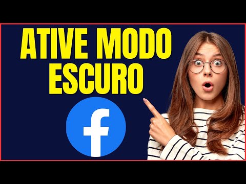 COMO COLOCAR FACEBOOK NO MODO ESCURO