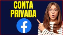 COMO COLOCAR O FACEBOOK PRIVADO