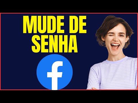 COMO ALTERAR SENHA FACEBOOK