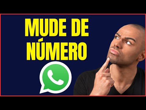 COMO ALTERAR O NÚMERO DO WHATSAPP