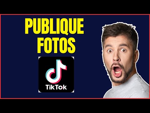 COMO PUBLICAR FOTOS NO TIKTOK