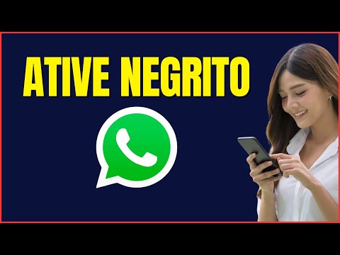 COMO DEIXAR NEGRITO NO WHATSAPP
