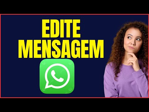 COMO EDITAR NO WHATSAPP