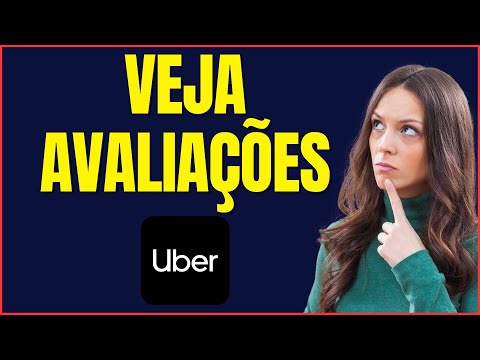 COMO VER MINHAS AVALIAÇÕES NO UBER