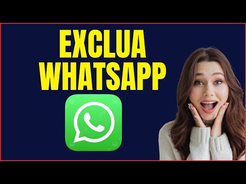 COMO EXCLUIR WHATSAPP DO CELULAR
