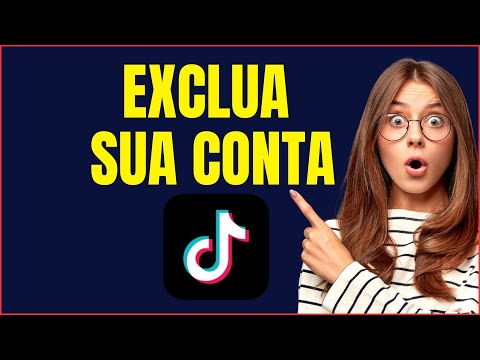 COMO EXCLUIR MINHA CONTA DO TIKTOK