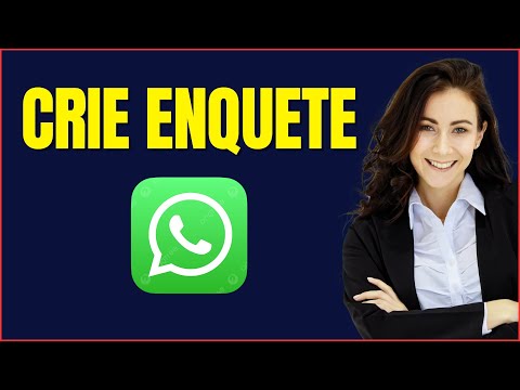 COMO CRIAR UMA ENQUETE NO WHATSAPP