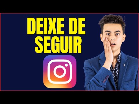 COMO DEIXAR DE SEGUIR NO INSTAGRAM