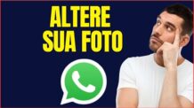 COMO ALTERAR FOTO DO WHATSAPP