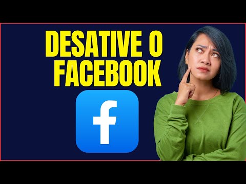COMO DESATIVAR FACEBOOK