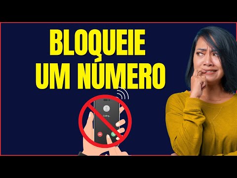 COMO BLOQUEAR UM NÚMERO NO CELULAR
