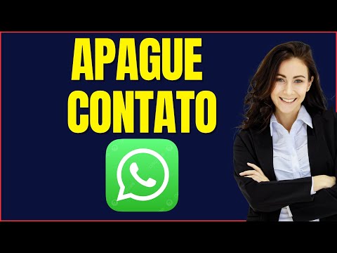 COMO APAGAR CONTATO DO WHATSAPP QUE NÃO ESTÁ NA AGENDA