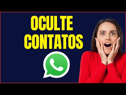 COMO OCULTAR CONTATOS NO WHATSAPP