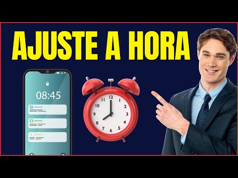COMO AJUSTAR A HORA DO CELULAR