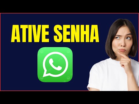 COMO BOTAR SENHA NO WHATSAPP