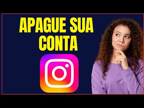 COMO DELETAR CONTA DO INSTAGRAM
