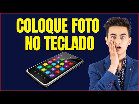 COMO COLOCAR FOTO NO TECLADO DO WHATSAPP