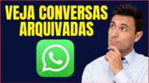 COMO VER CONVERSAS ARQUIVADAS NO WHATSAPP