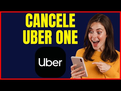 COMO CANCELAR O UBER ONE