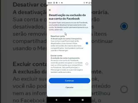 CANCELAR CONTA DO FACEBOOK EM 43 SEGUNDOS
