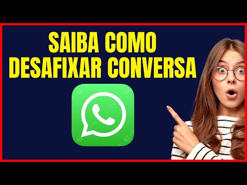 COMO DESAFIXAR CONVERSA NO WHATSAPP