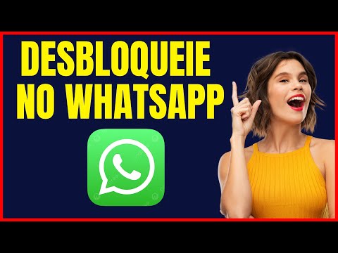 COMO DESBLOQUEAR ALGUÉM DO WHATSAPP