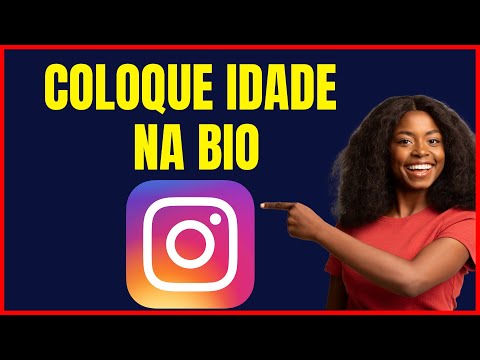 COMO COLOCAR IDADE NA BIO DO INSTAGRAM